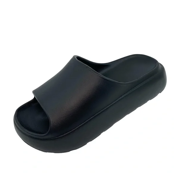 Platform Slides for Women EVA Sz 9 Thick Sole Non Slip Outdoor Sandals - Picture 7 of 7